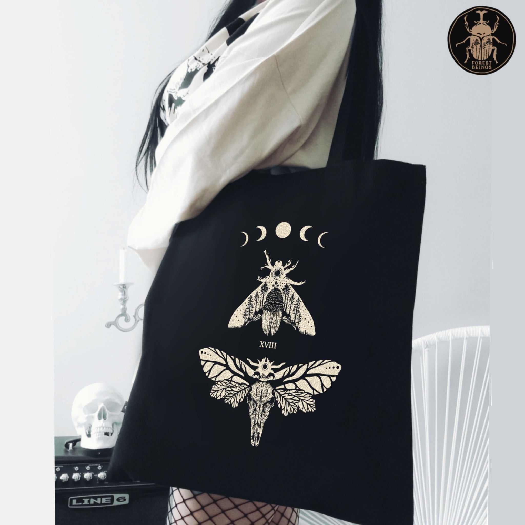 Moths Tote Bag