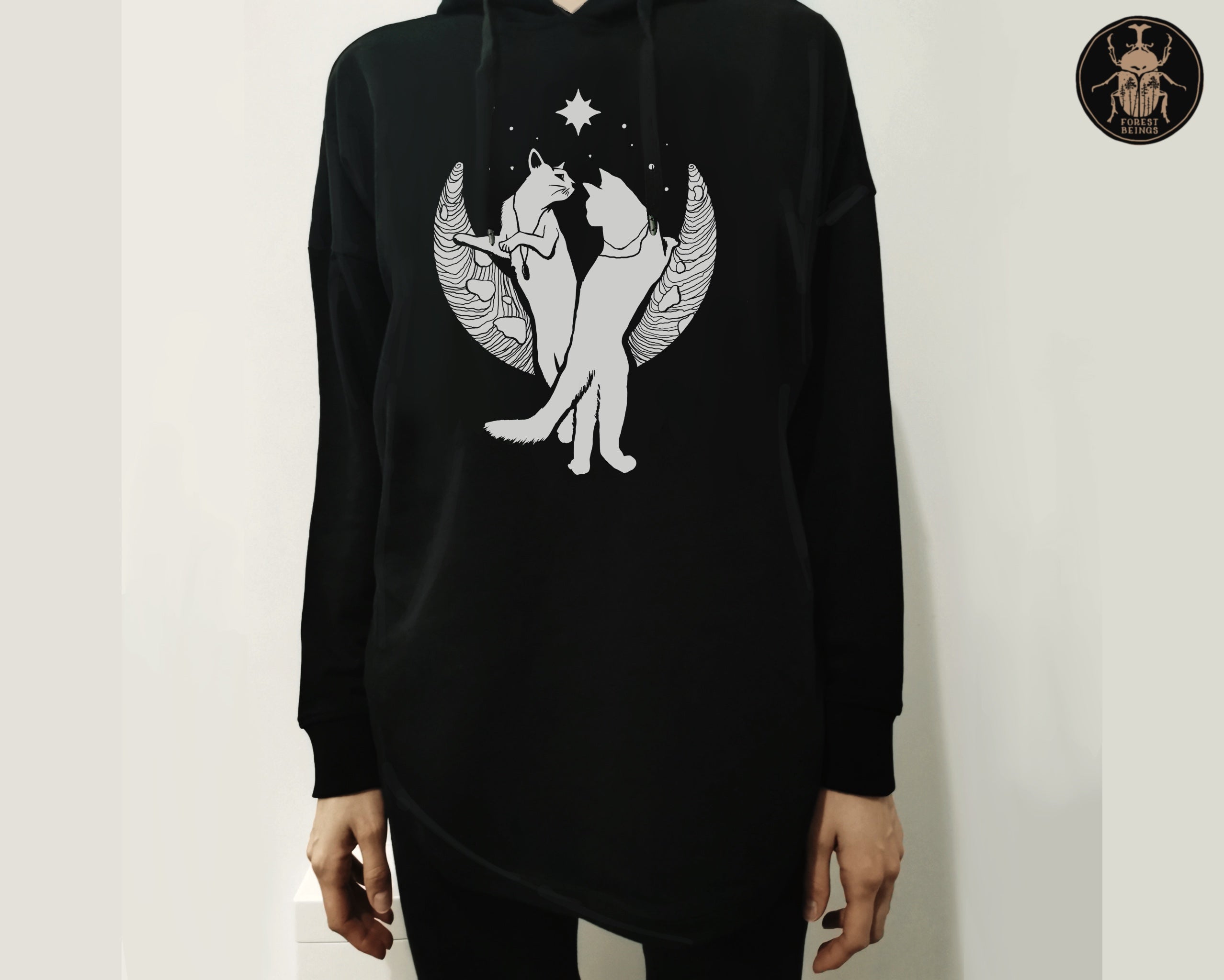 Lunar Cats Hoodie