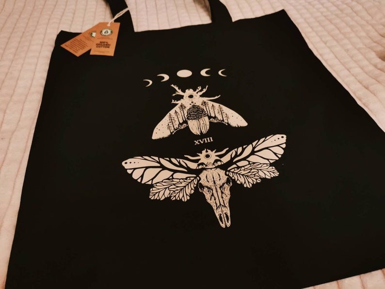 Moths Tote Bag
