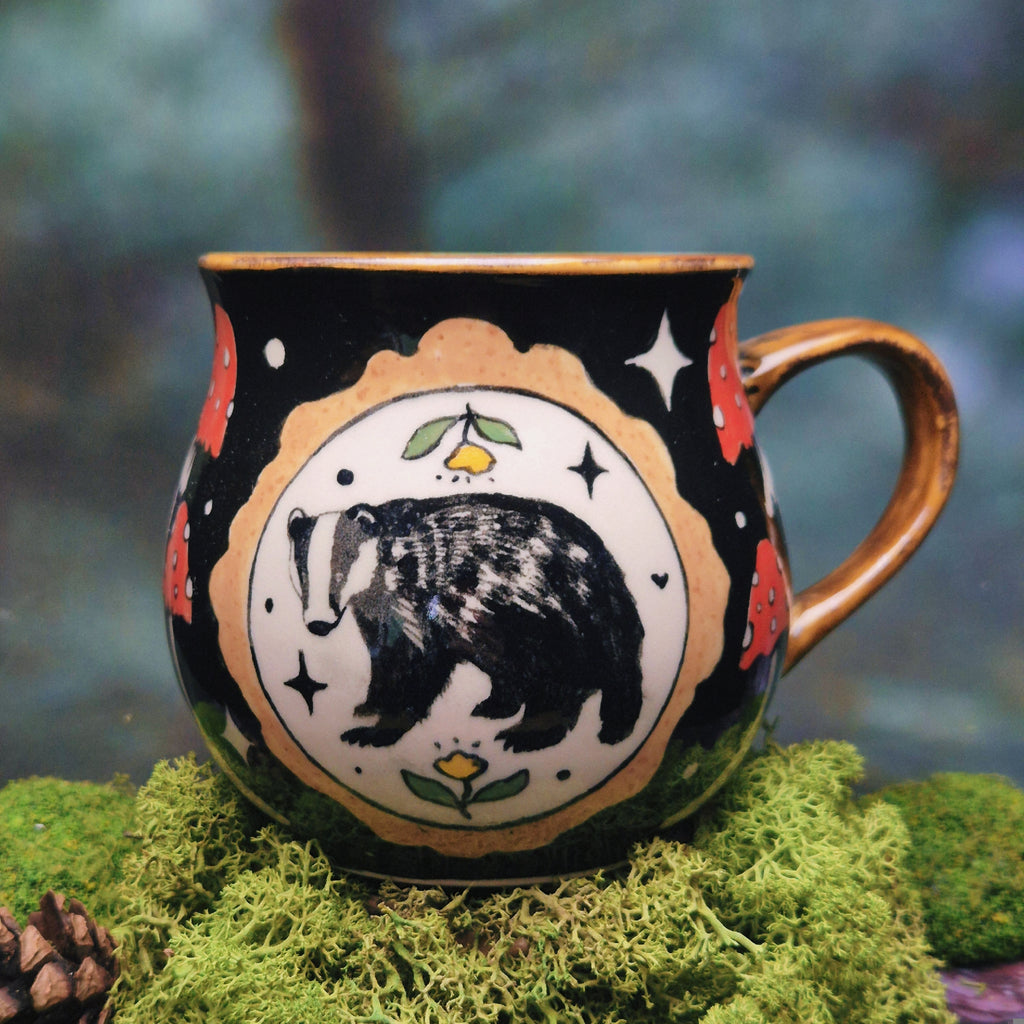 Badger mug 500 ml 💚