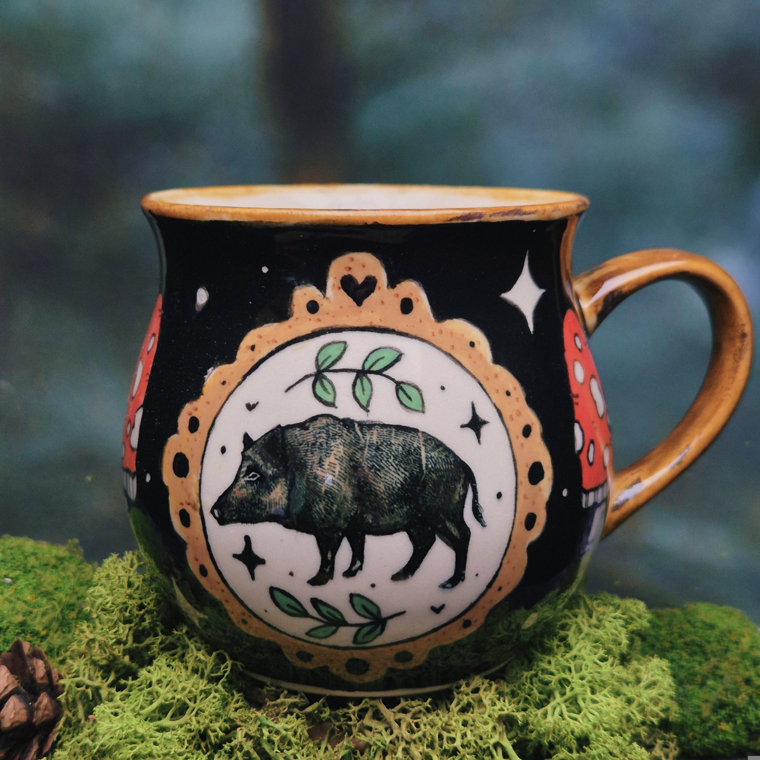 Wild boar mug 500 ml 🐗