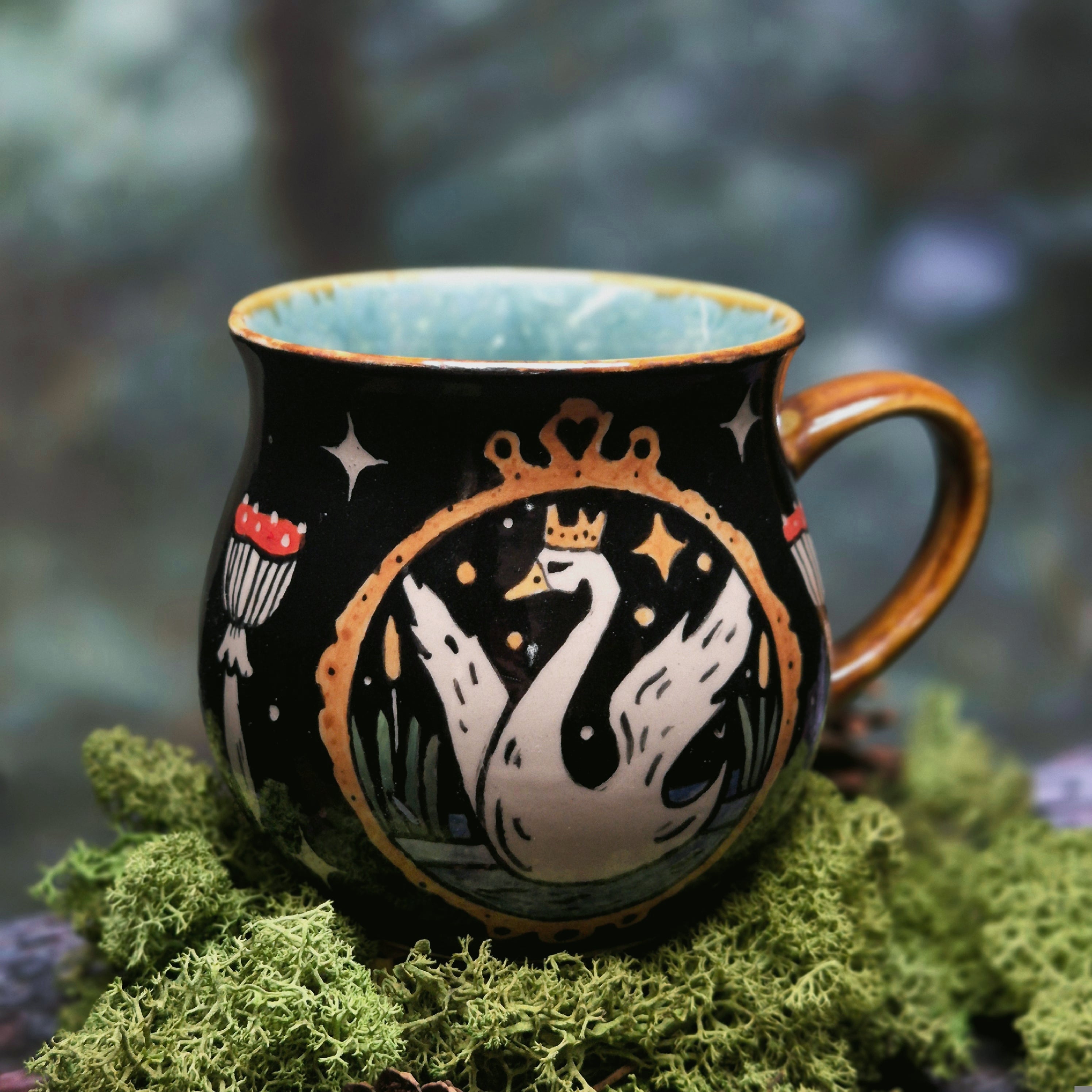 Swan mug 500 ml 🦢✨️