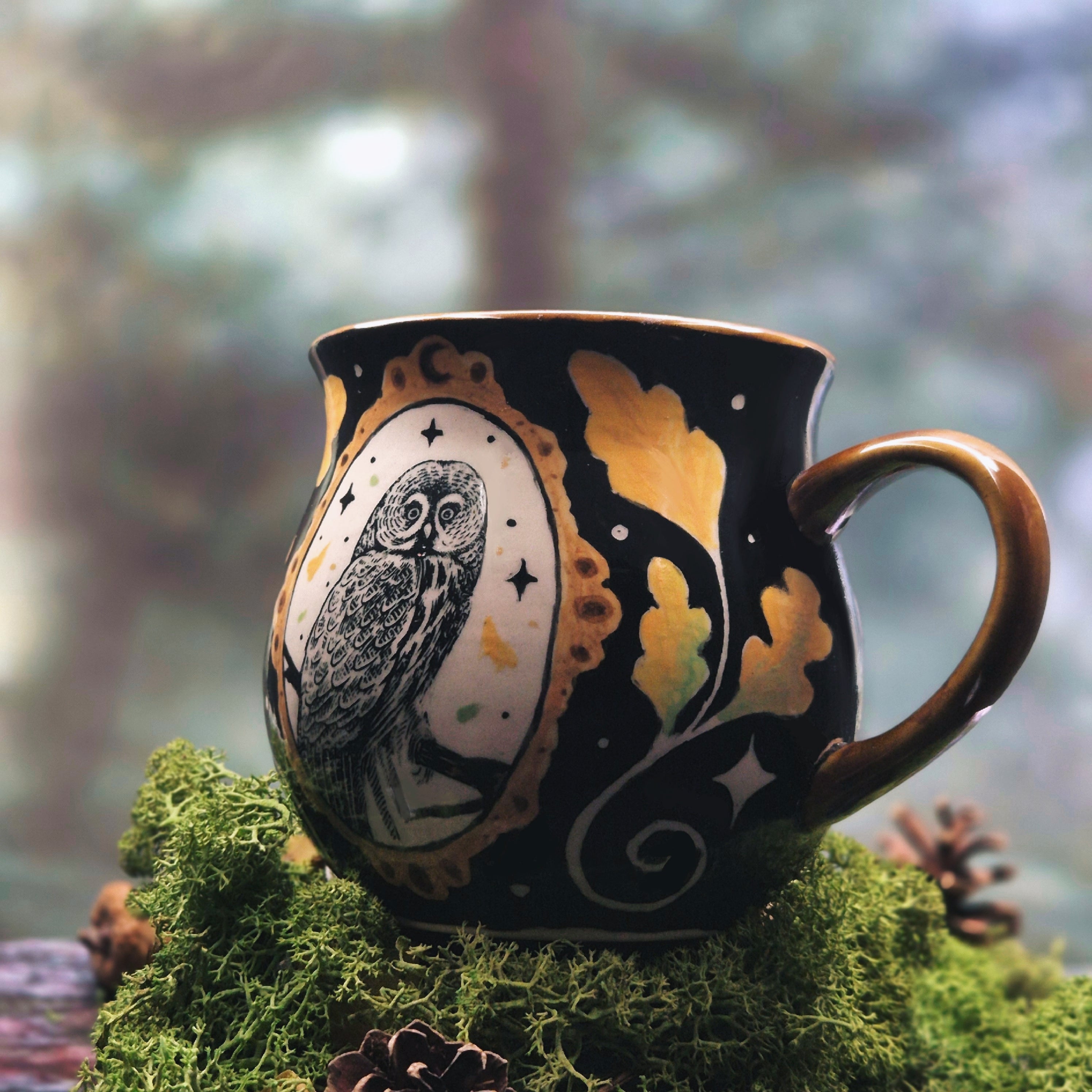 Owl mug 500 ml
