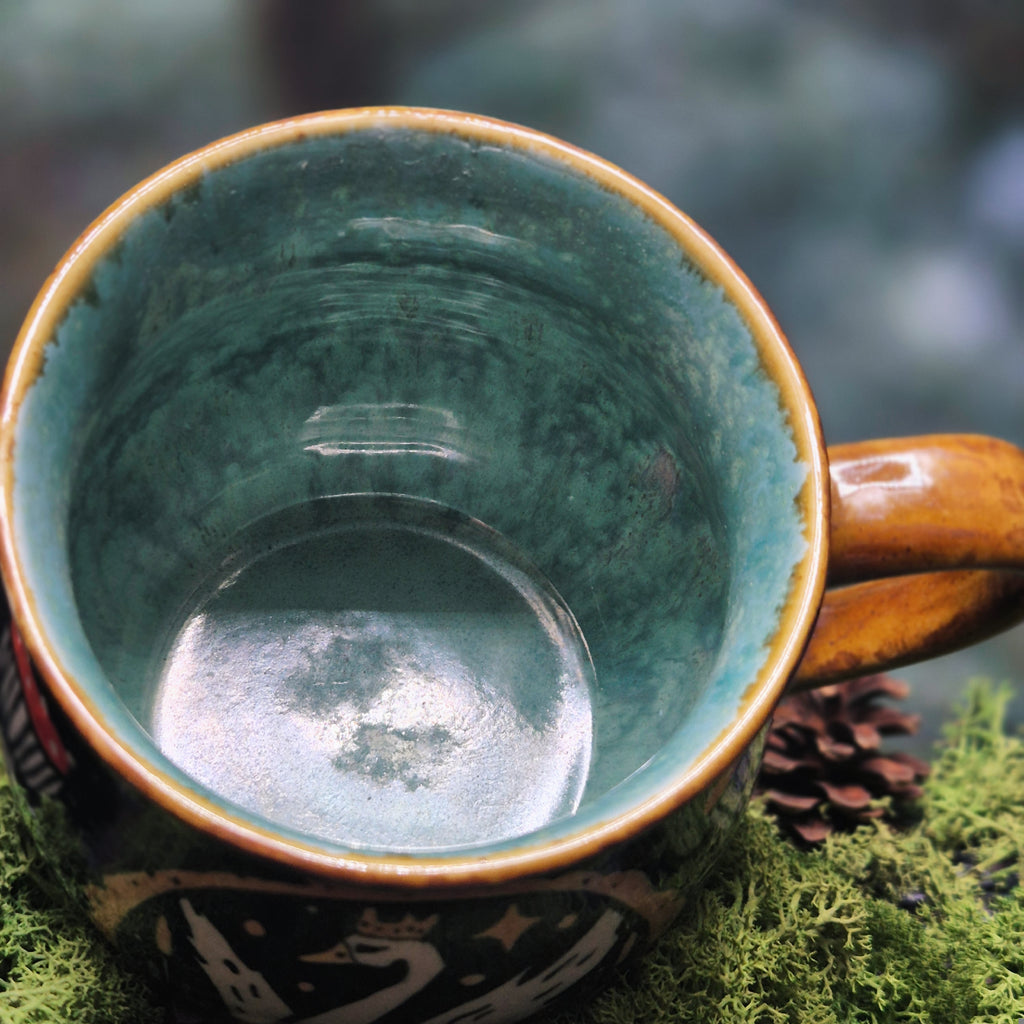 Swan mug 500 ml 🦢✨️