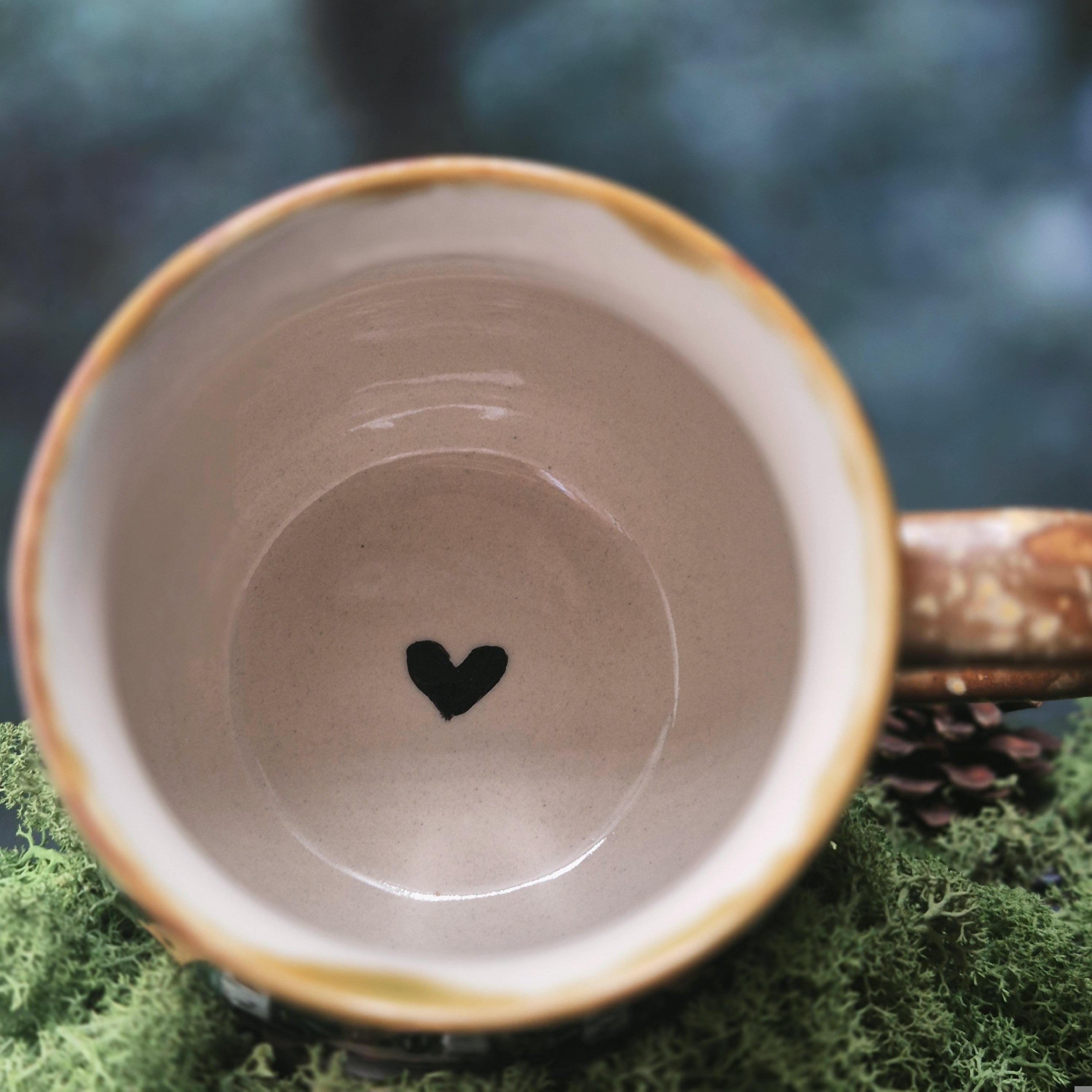 Hedgehog in the forest mug 500 ml 🦔