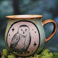 Owl green mug 500 ml 💚