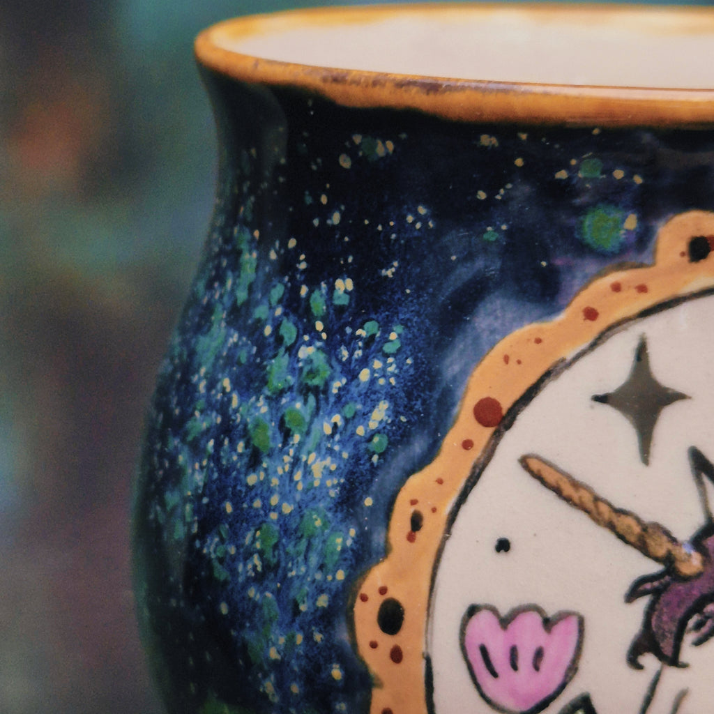 Unicorn mug 500 ml 💜🌸