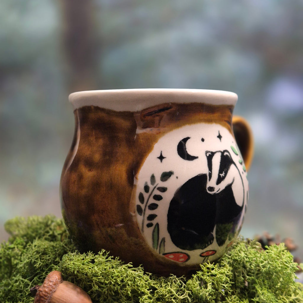 Badger mug 350ml 🌿
