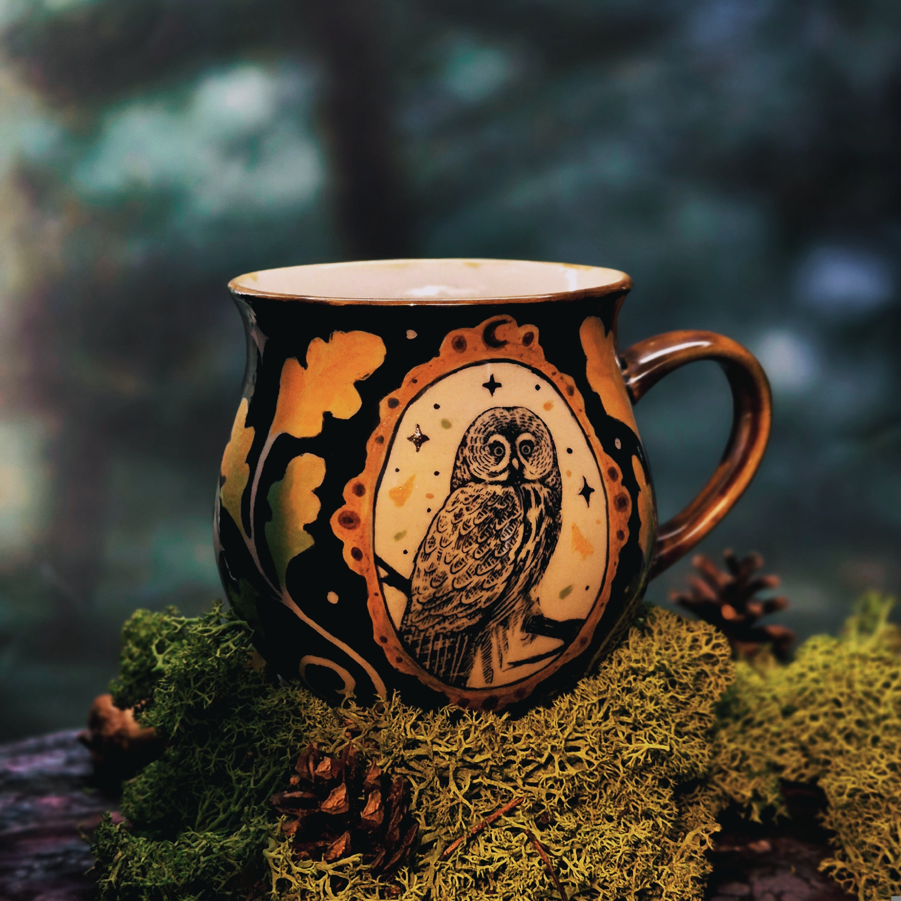 Owl mug 500 ml