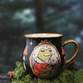 Frog drinking coffee mug 500 ml 🐸