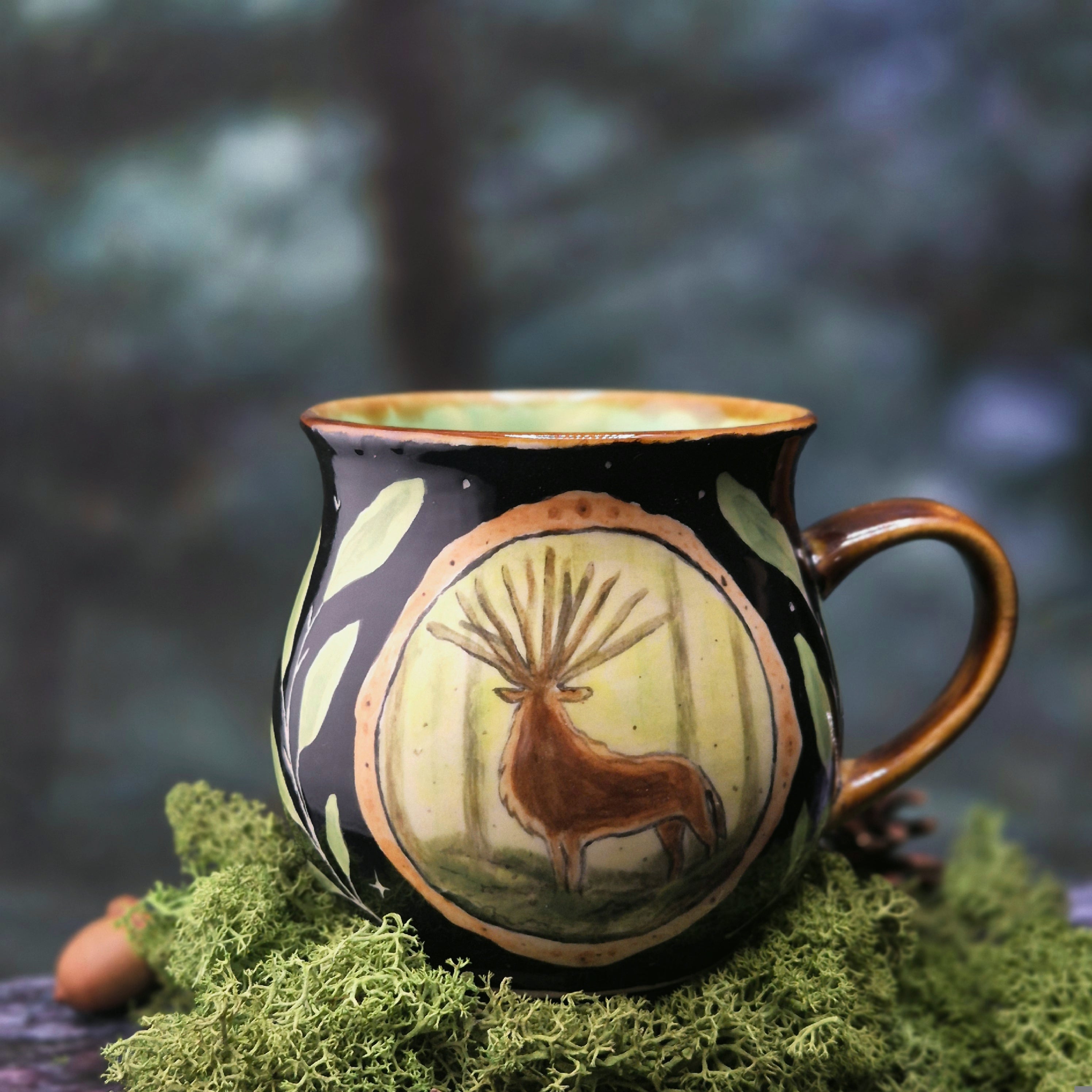 The forest spirit / Princess Mononoke mug 500 ml 🌿