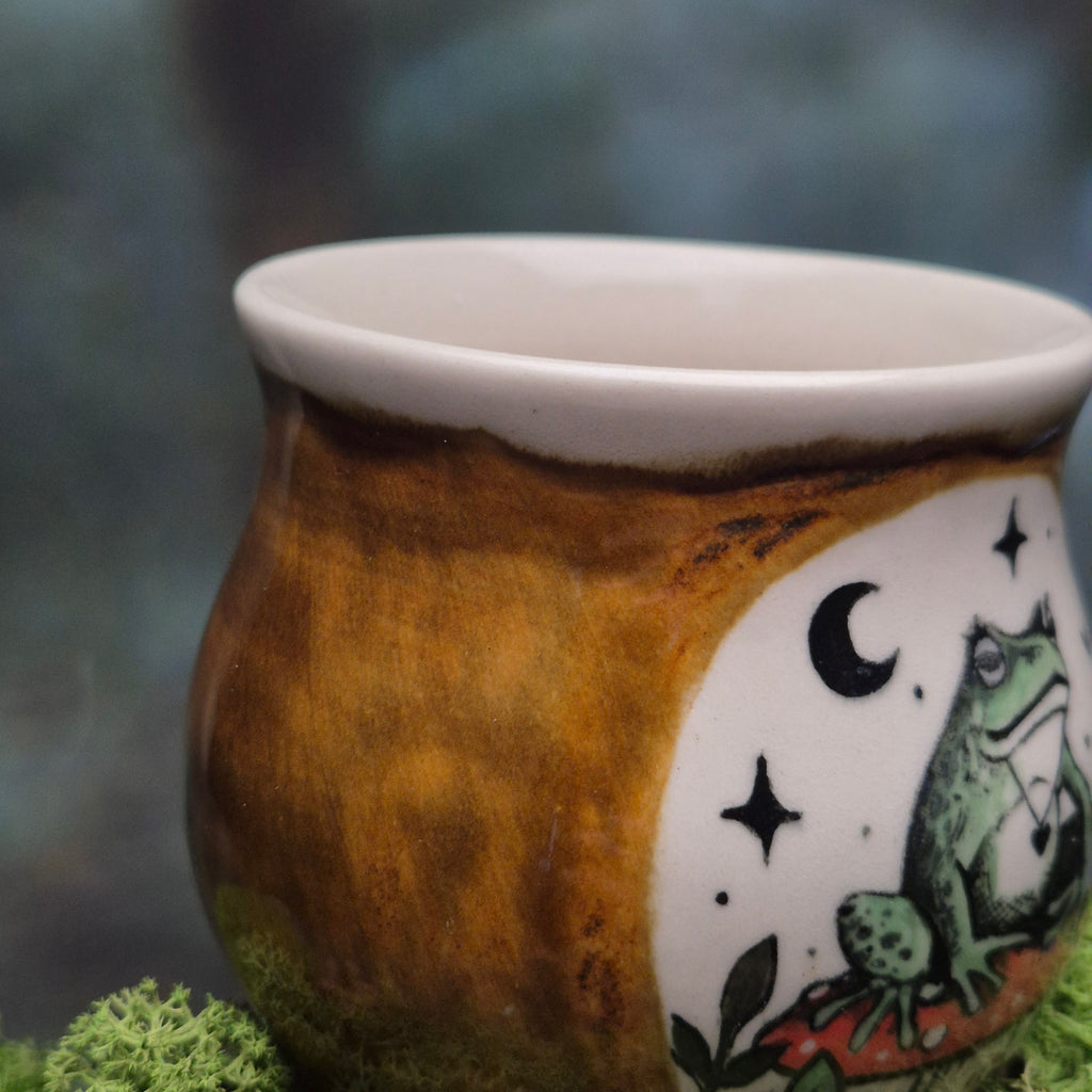 Frog mug 350 ml 🐸🍄