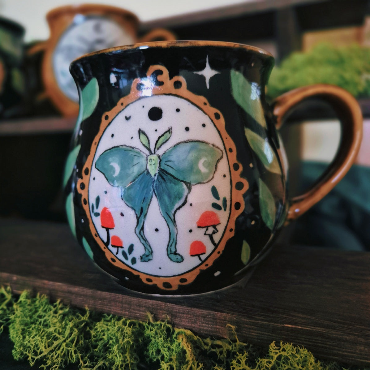Luna Moth Mug 500 ml