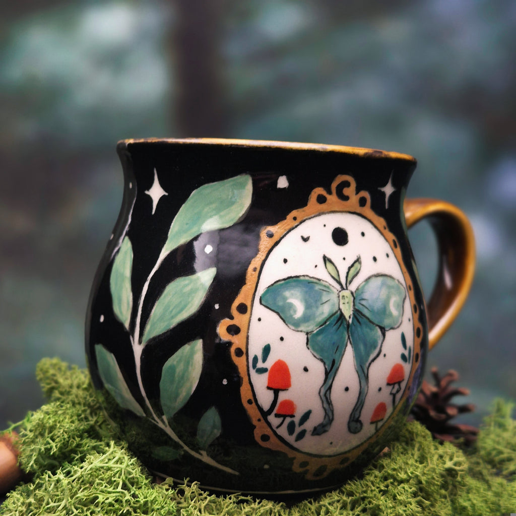 Luna moth mug 500 ml 🦋