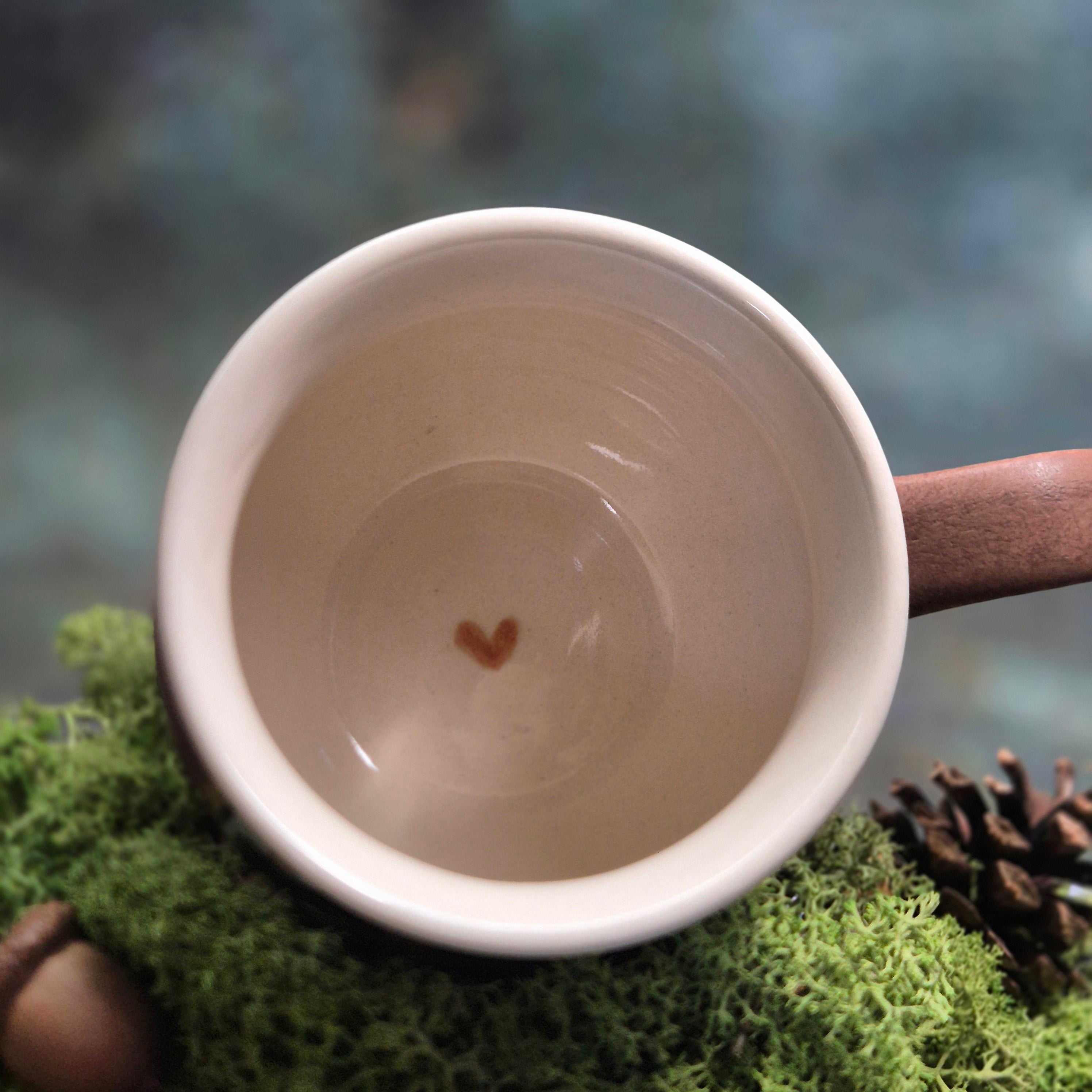 Bear matt-brown mug 350 ml 🤎