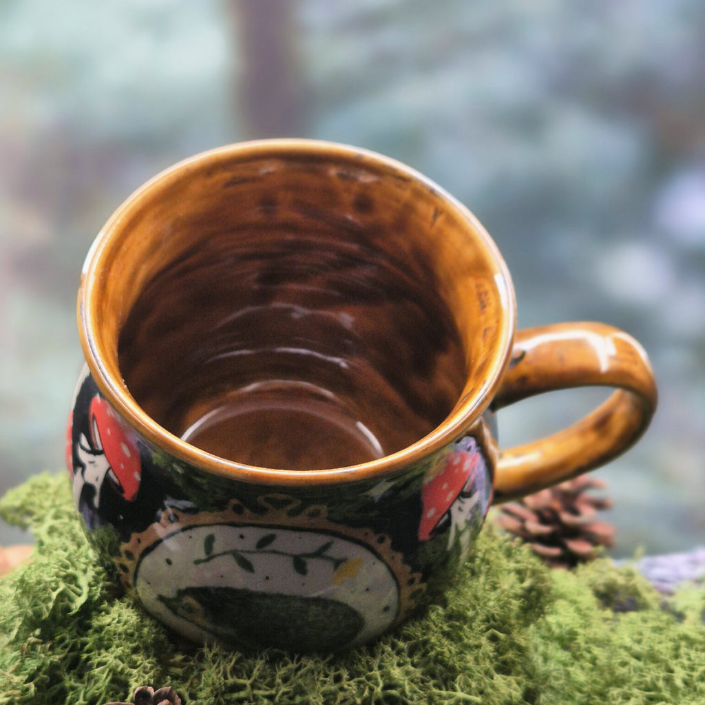 Hedgehog mug 500 ml 🌼