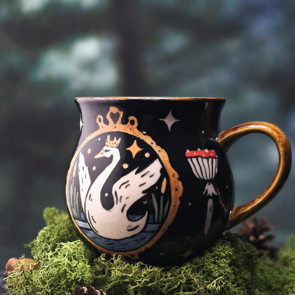 Swan mug 500 ml 🦢✨️