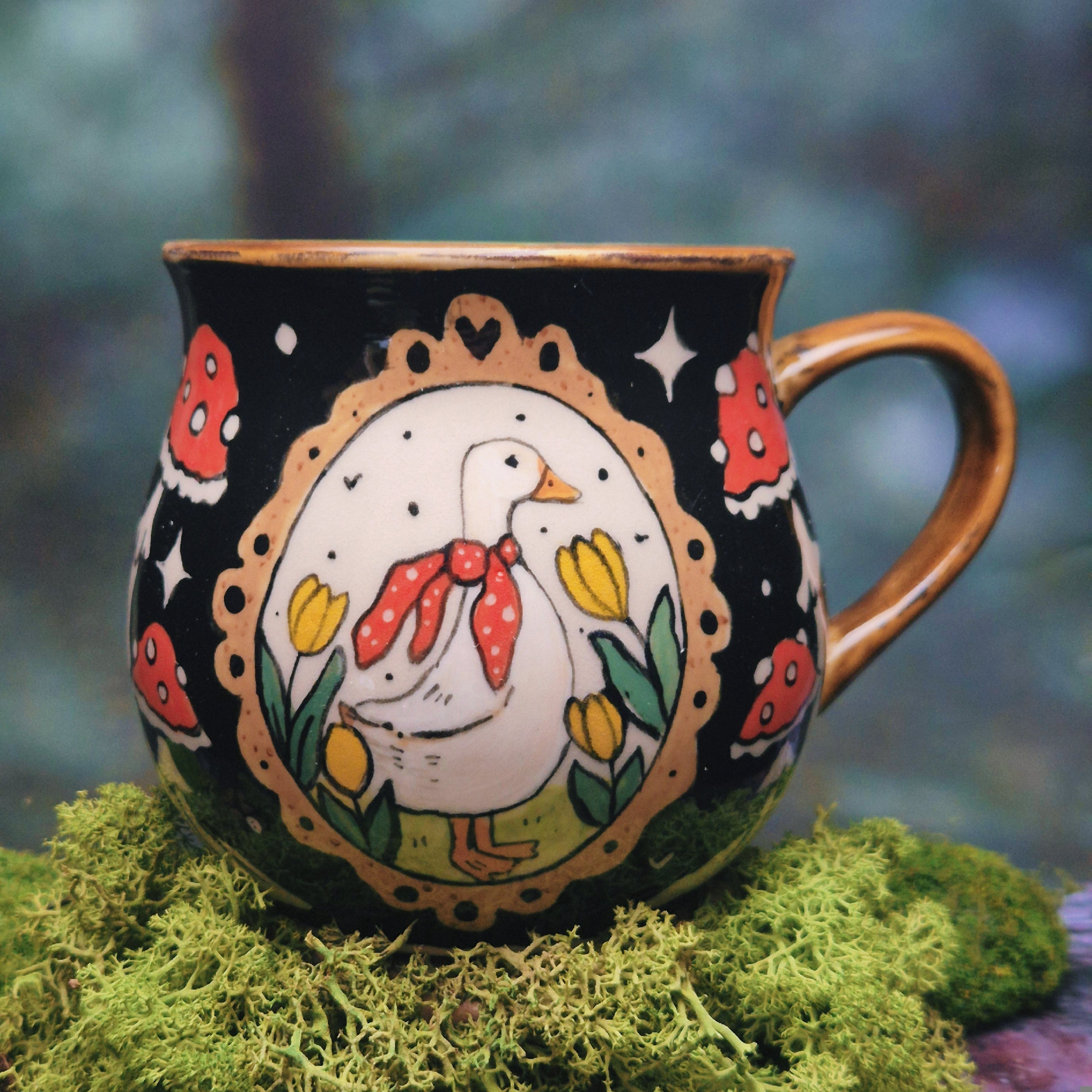 Goose mug n.2 500 ml 🍄