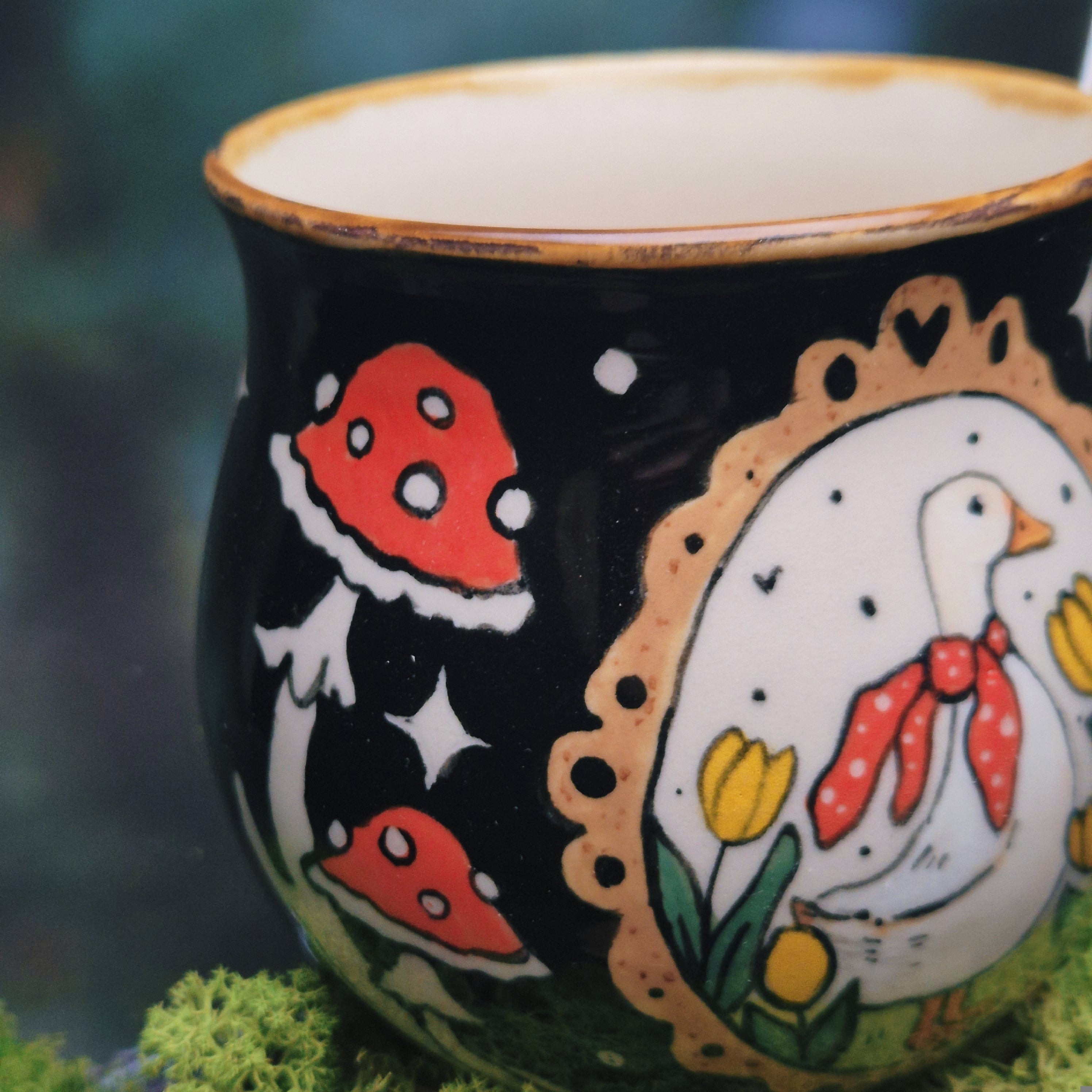 Goose mug n.2 500 ml 🍄