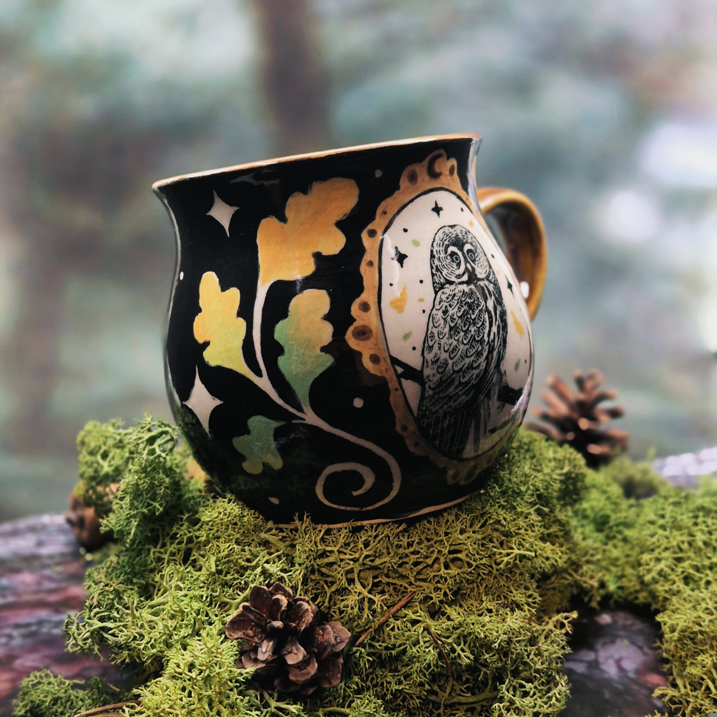 Owl mug 500 ml