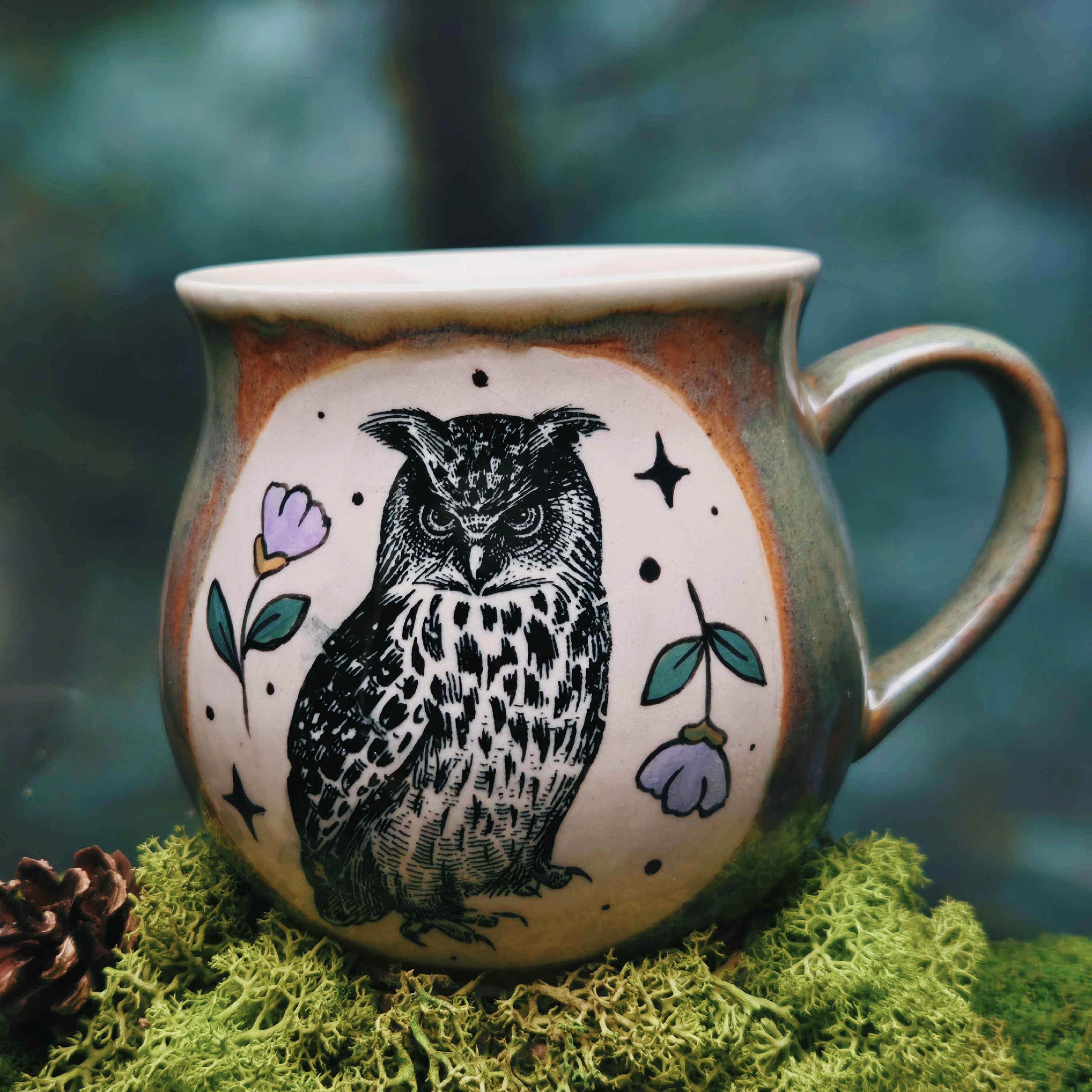 Owl mug 500 ml