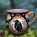 Raven mug 500 ml 🌸💜