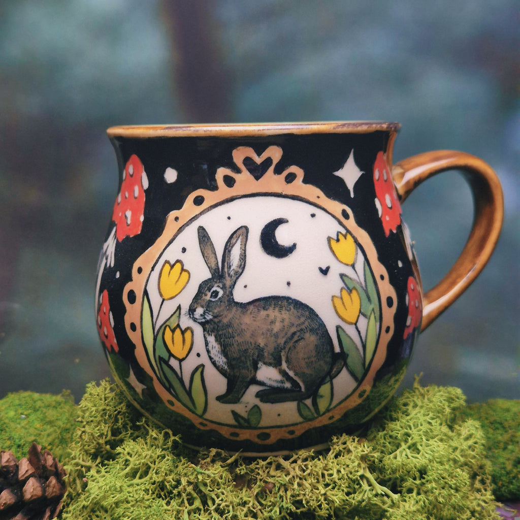 Rabbit mug 500 ml 🌷