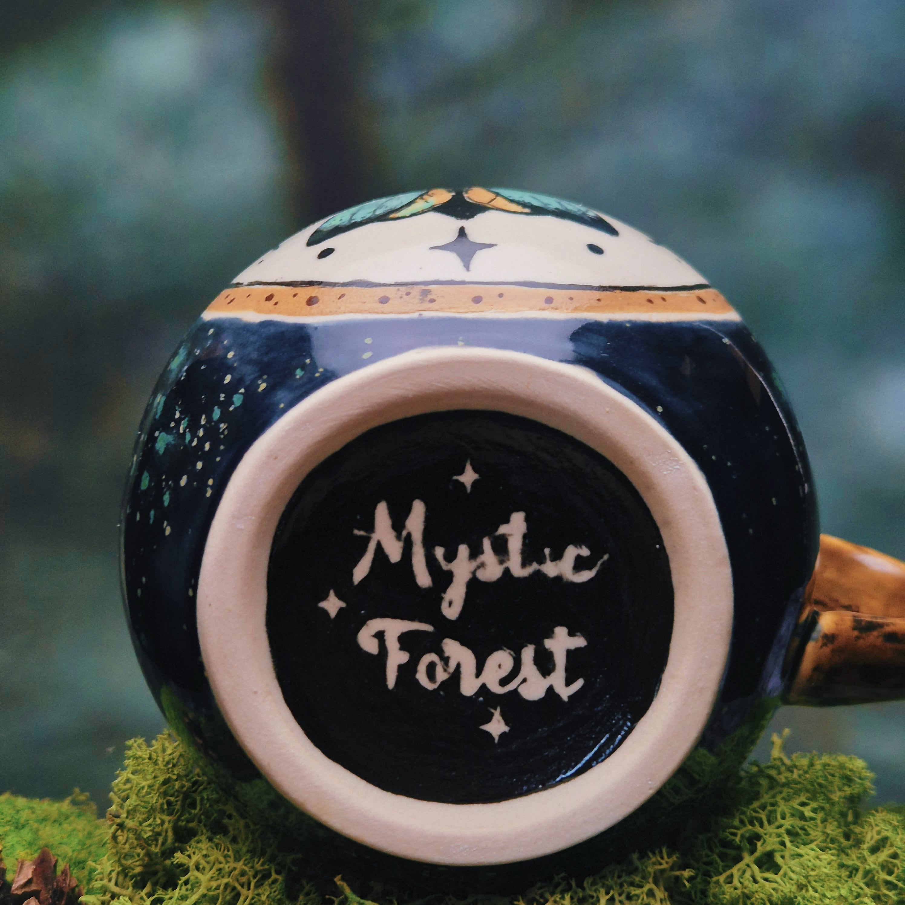 Moth blue mug 500 ml 💙