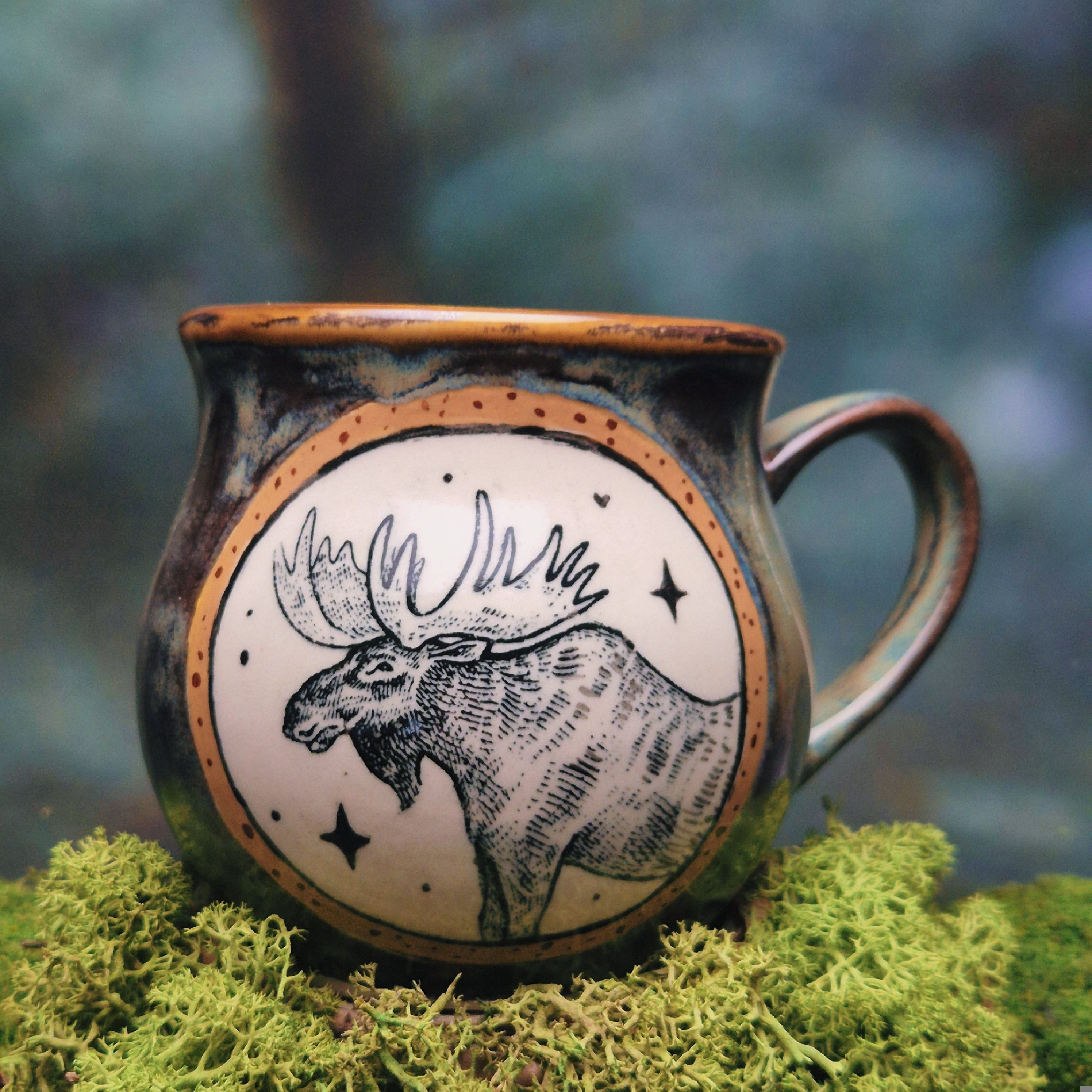 Moose mug 350 ml 🫎