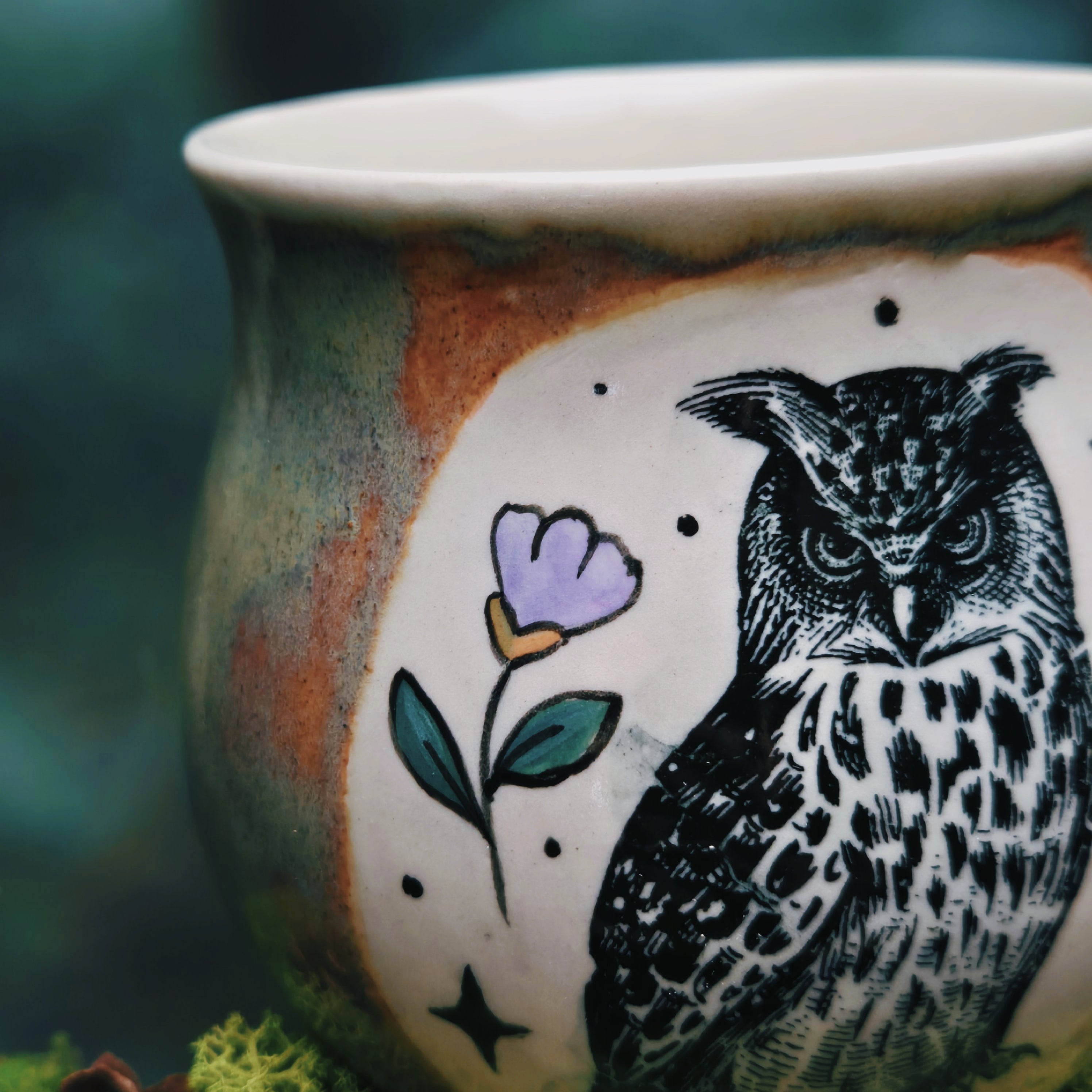 Owl mug 500 ml