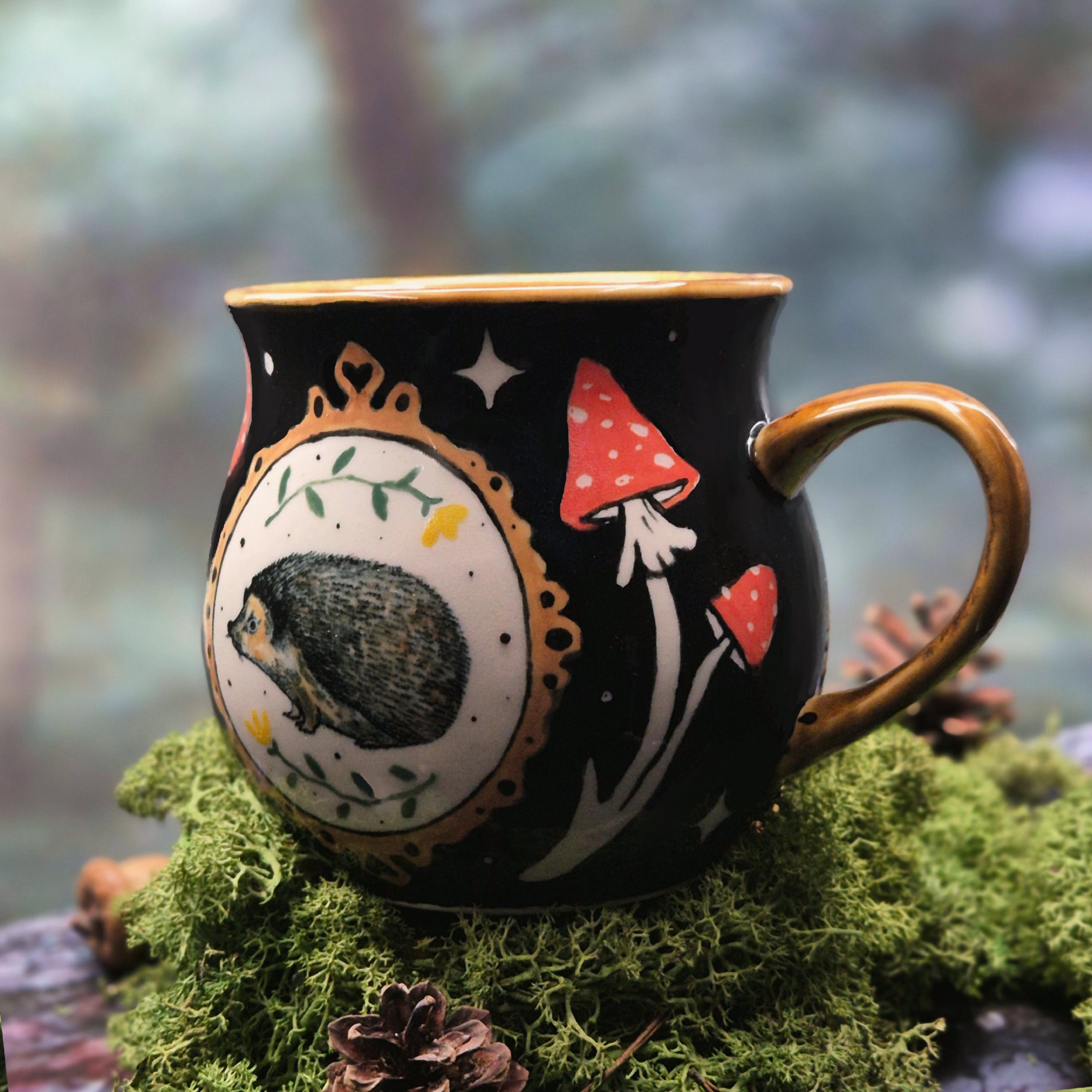 Hedgehog mug 500 ml 🌼