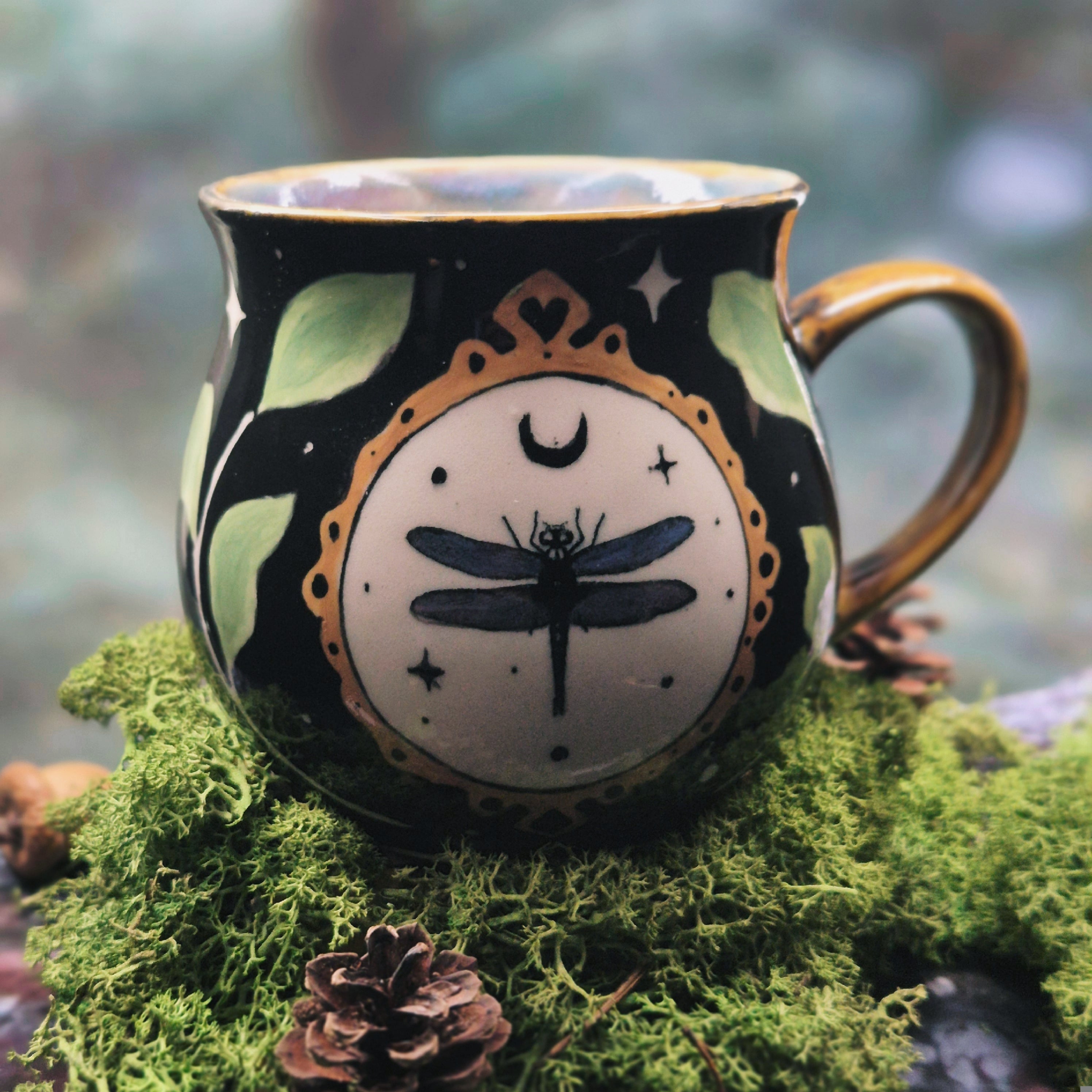 Dragonfly mug 500 ml 💜