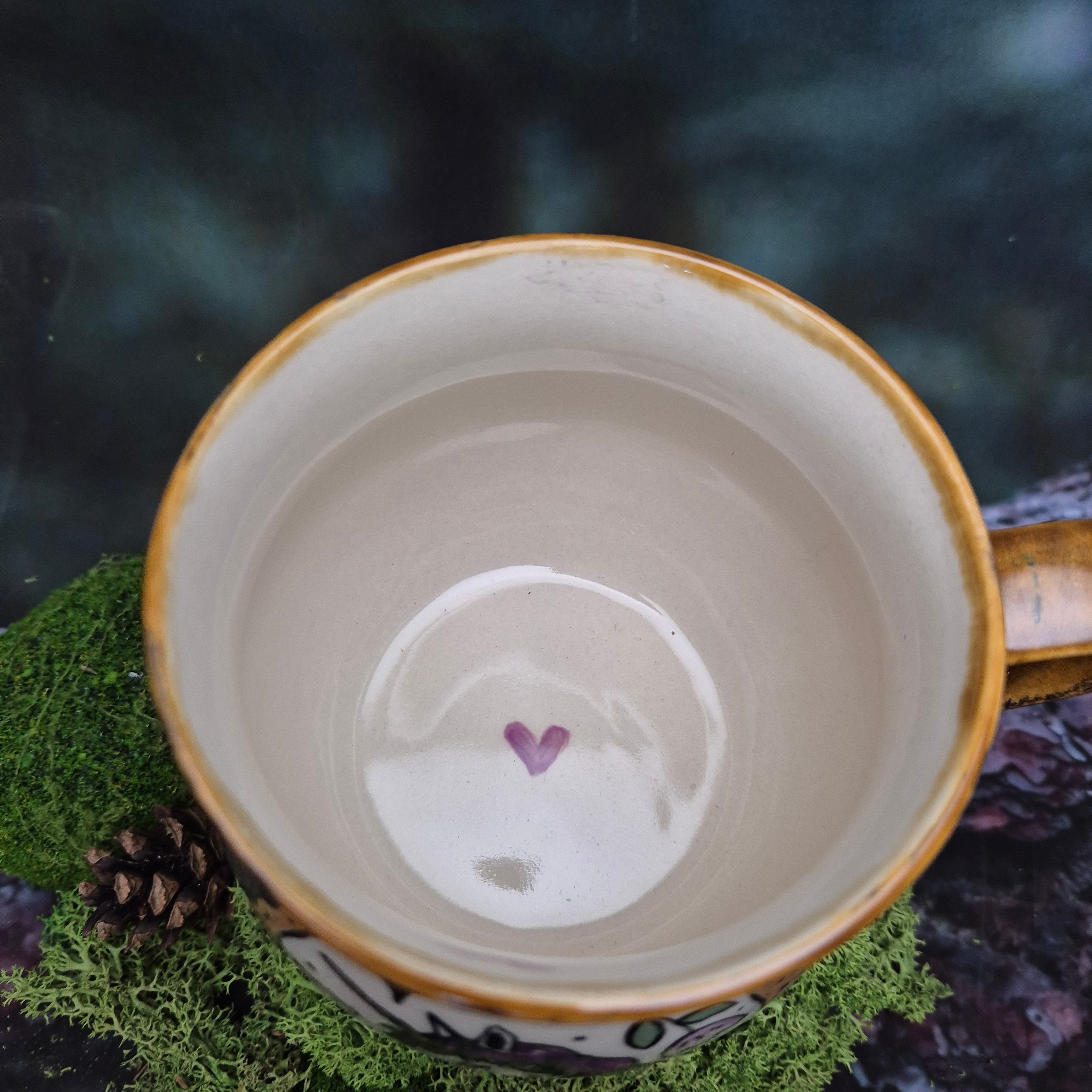 Unicorn mug 500 ml 💜🌸