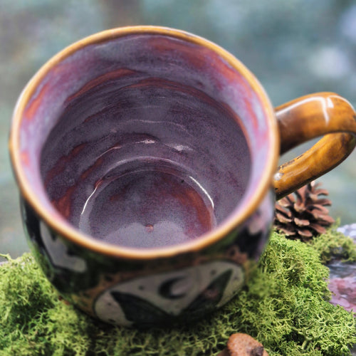 Blue butterfly mug 500 ml 🦋