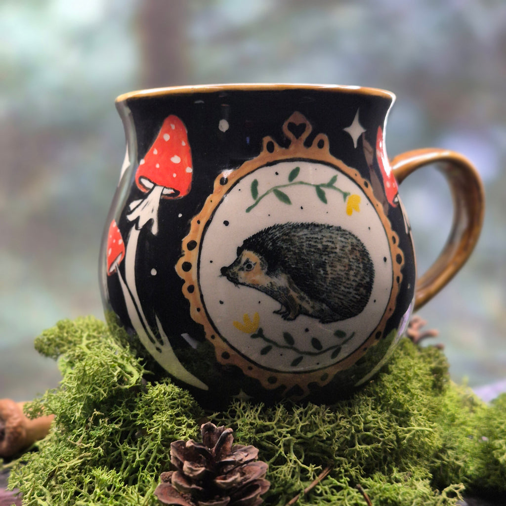 Hedgehog mug 500 ml 🌼